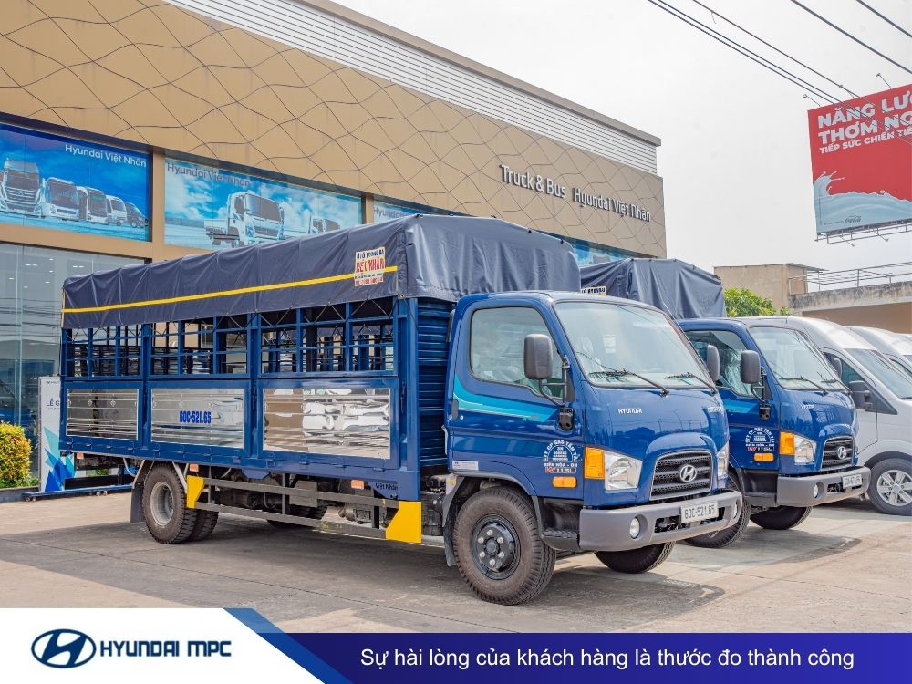 Xe tải Hyundai New Mighty W11SL thùng dài 5.6 mét
